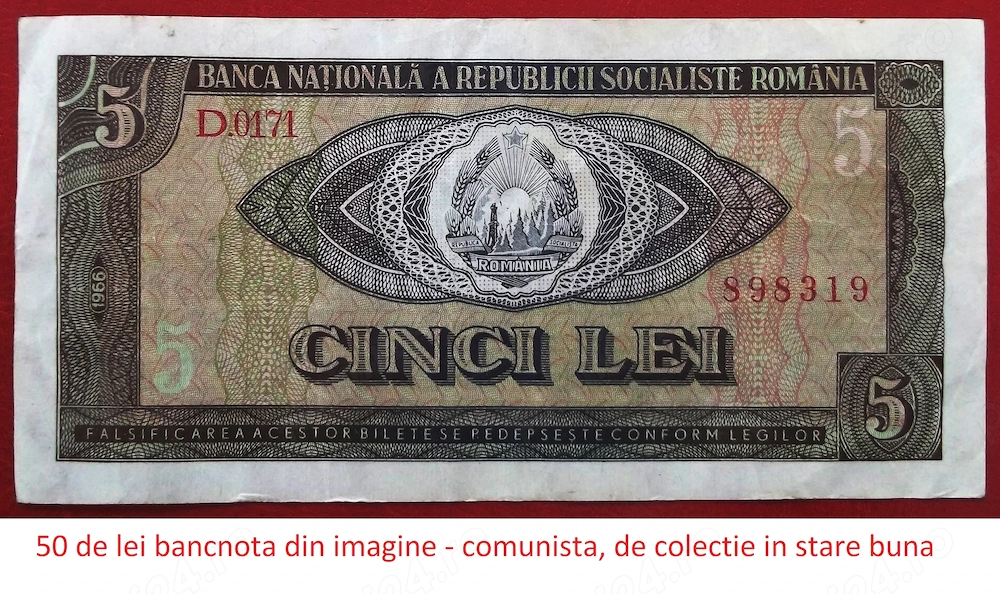 Bancnote impecabile, autentice, romanesti si straine de vanzare