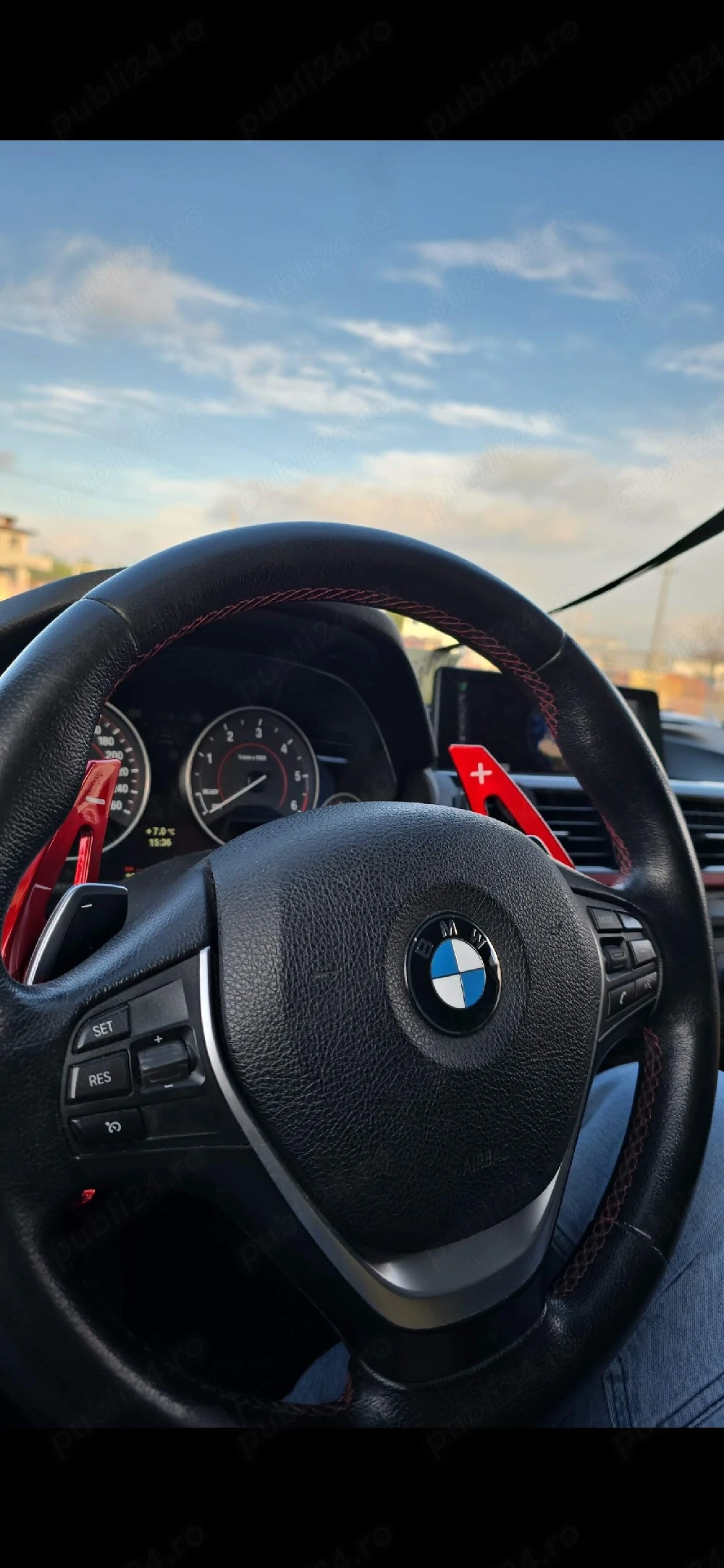 vand volan BMW f30\31 sport cu padele