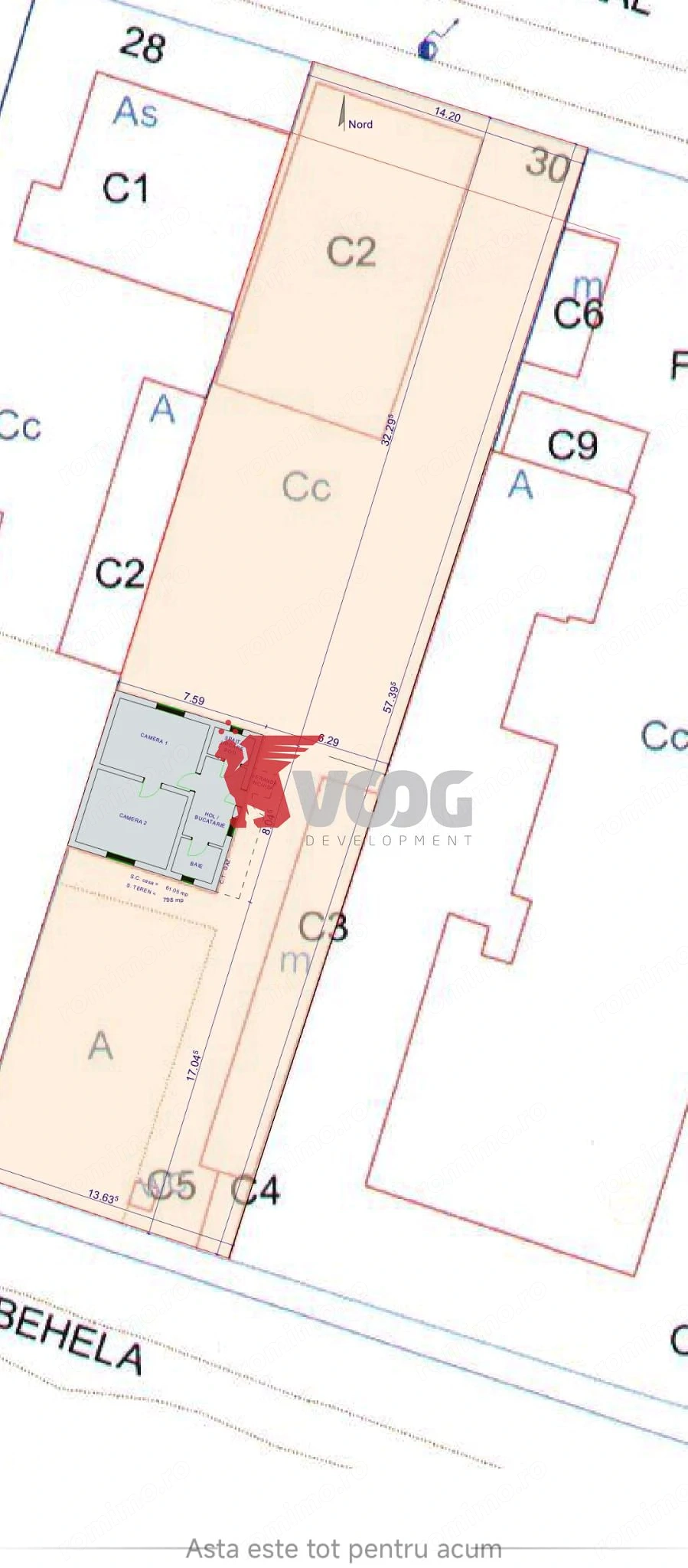 798 MP IN TIMISOARA -ZONA FABRIC-DE VANZARE