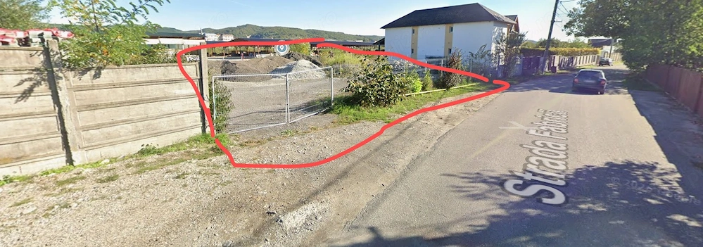 Teren intravilan 621 mp, deschidere 27,5 m, incadrat in curtii constructii 