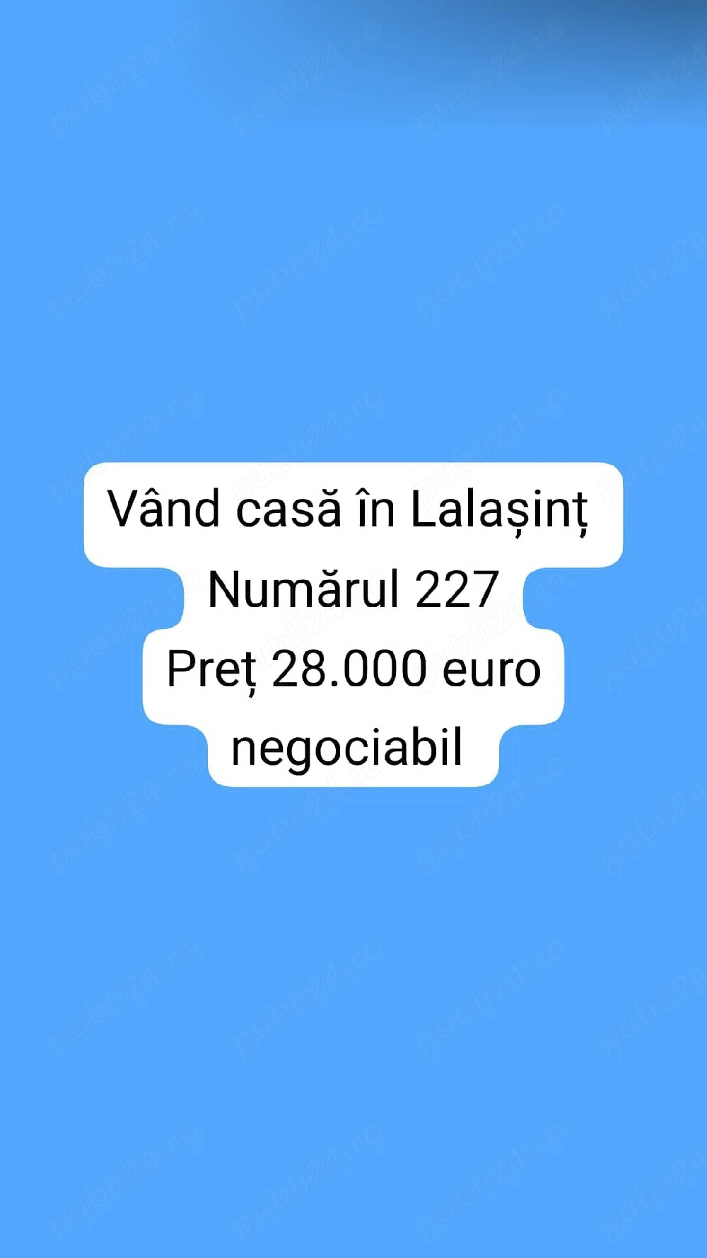 Vând casă în Lalașinț