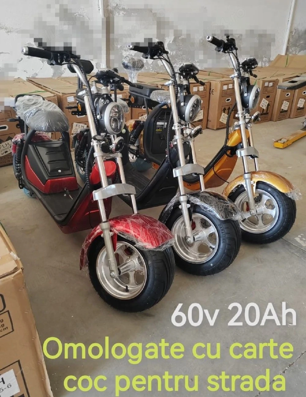 Scutere Electrice Harley 