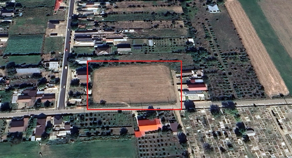 TEREN INTRAVILAN 4.900 MP   Cosmești, Galați | asfalt + utilități