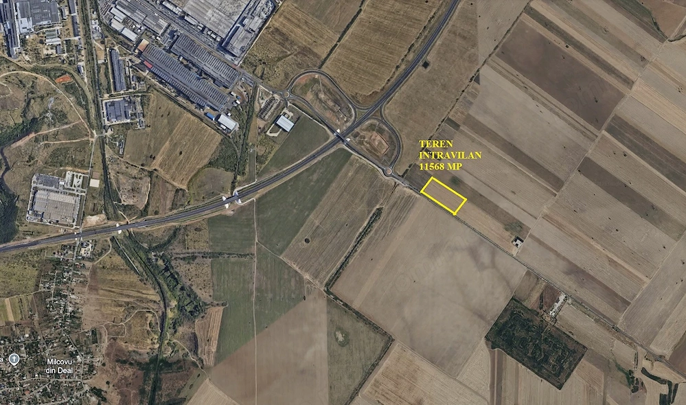 11.568 mp teren intravilan| acces direct DJ546
