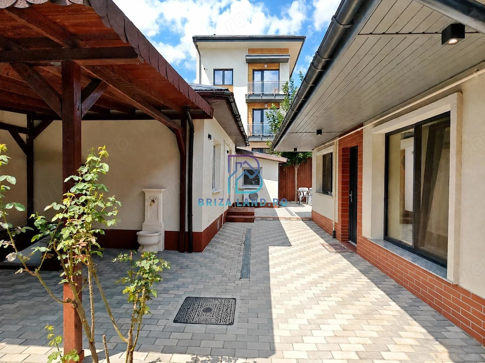 Ion Mihalache, Chibrit, casa 2 corpuri, 6 camere, 2 bai, teren 280.5mp