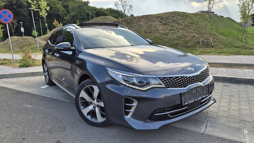 Kia Optima Facelift GT-Line 1.7CRDi 141cp euro 6 fara AddBlue Automata 7+1 Viteze Camere 360 