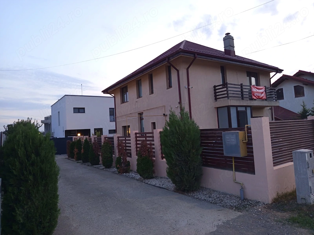 Vila Individuala P+1 Cernica - Mobilata si Utilata, Curte 323 mp
