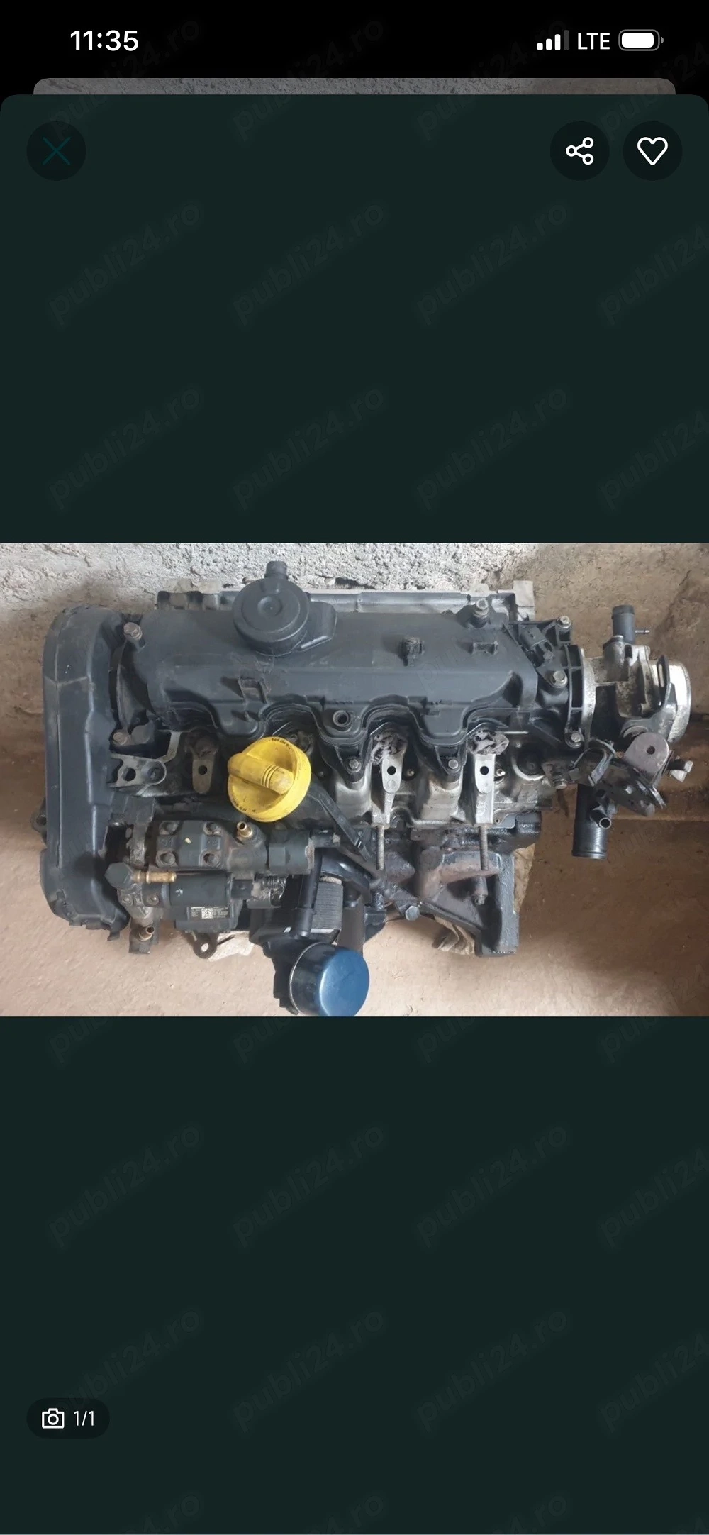 Vând motor Dacia Duster 1.5 dCi Set motor nou , distribuție ruptă