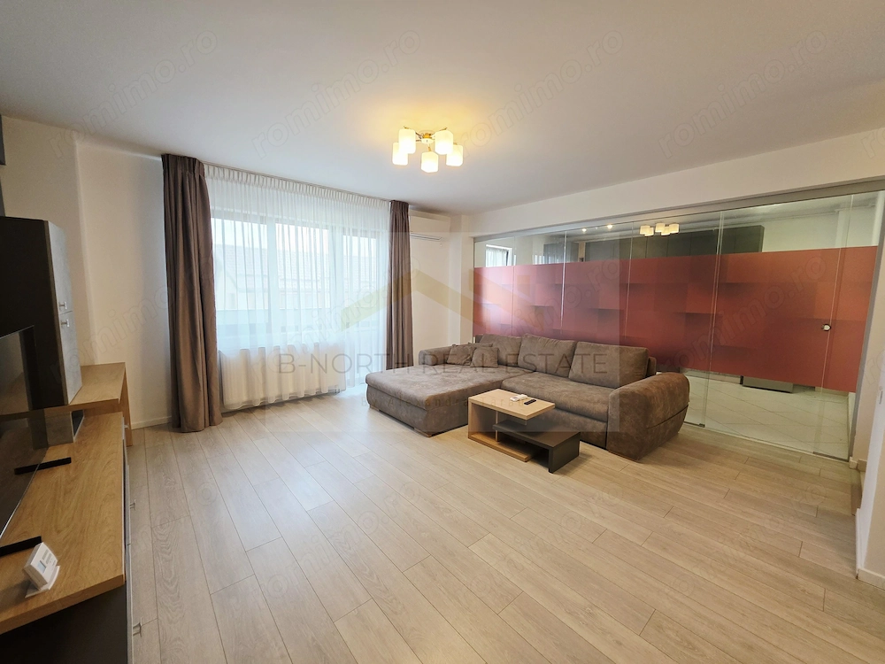 Otopeni | 2 camere, 85 mp, mobilat, parcare inclusă
