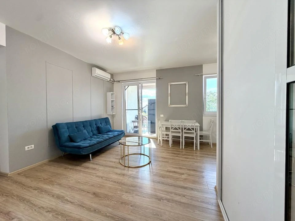 Apartament modern, 2 camere, 46.4 mp, etaj 1  - zona Cora