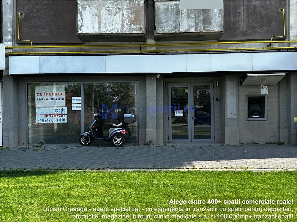 Spatiu comercial 130mp, Frumoasa, zona Siraj, bd. Poitiers