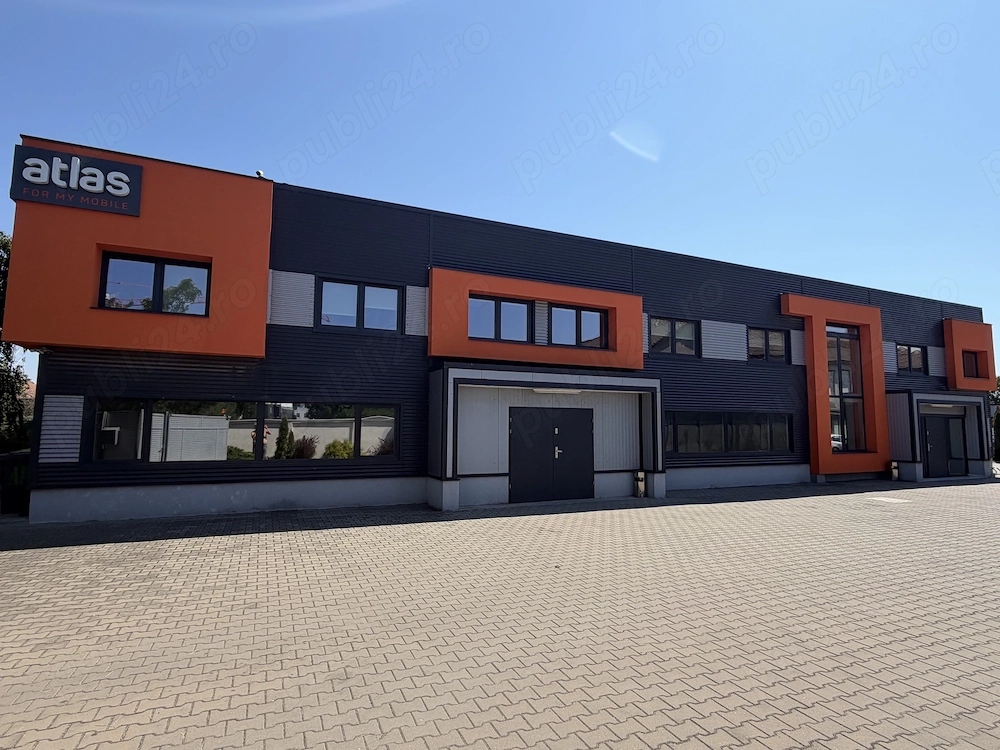 Proprietar inchiriez cladire P+1 birouri, depozit, teren 2.641 mp Timisoara