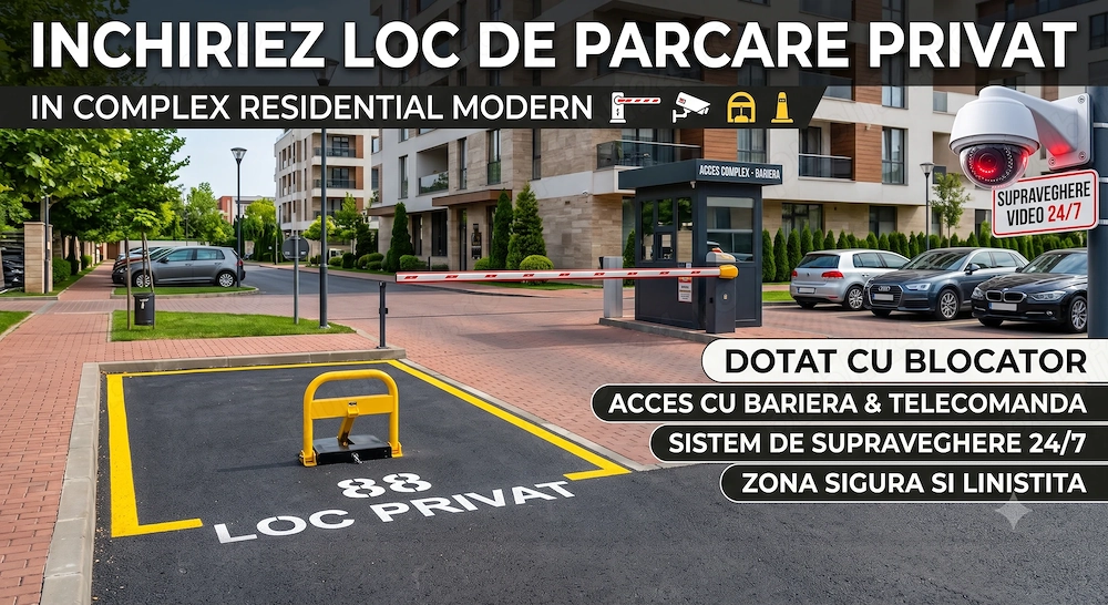 Inchiriez loc de parcare In Popesti Leordeni Jud. Ilfov 