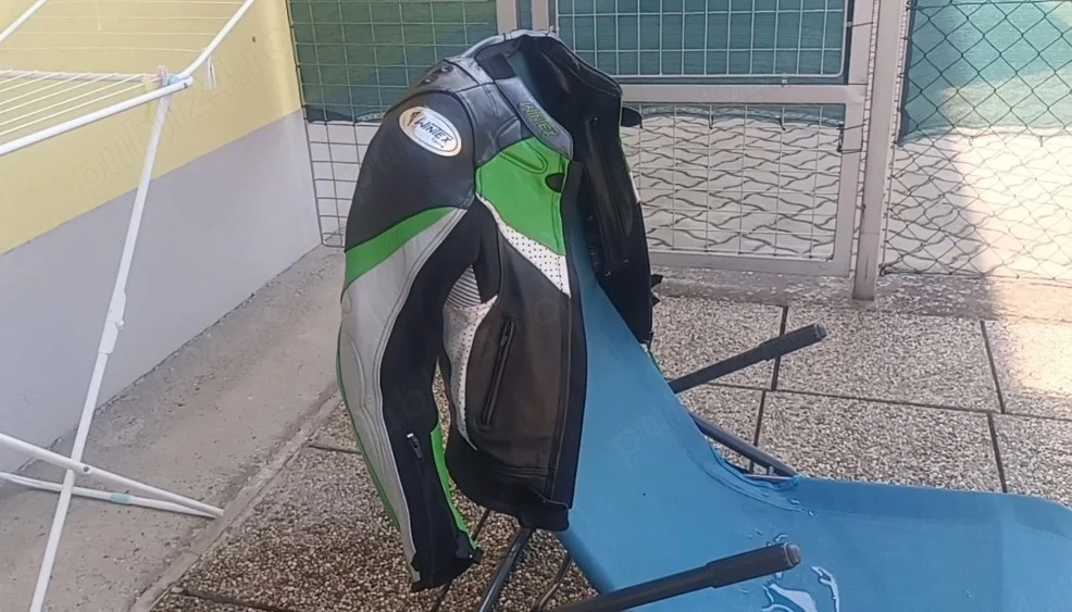 geacă Wintex piele naturala moto dama marimea 38
