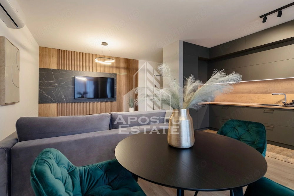 Apartament cu 2 camere lux, loc de parcare subteran, zona Aradului