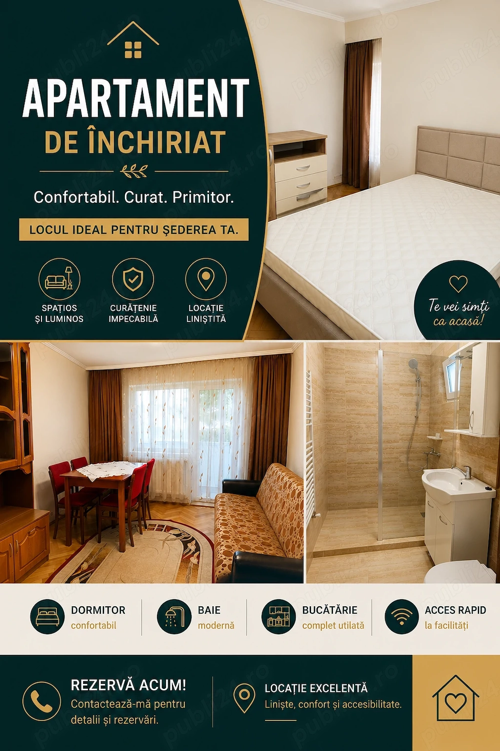 Apartament de Inchiriat
