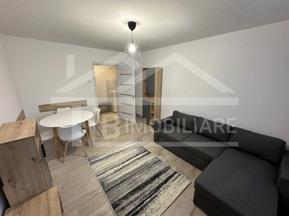 Apartament cu 2 camere, 40mp, Zona Semi-Central