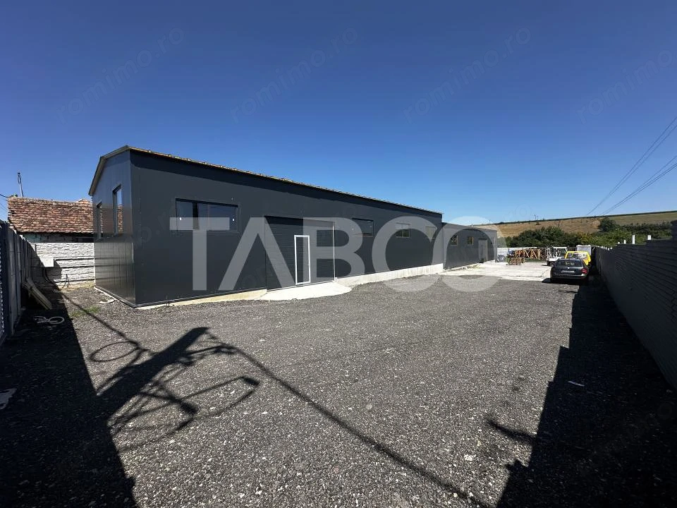 Spatiu comercial de inchiriat 176 mp acces auto in curte Rusciori