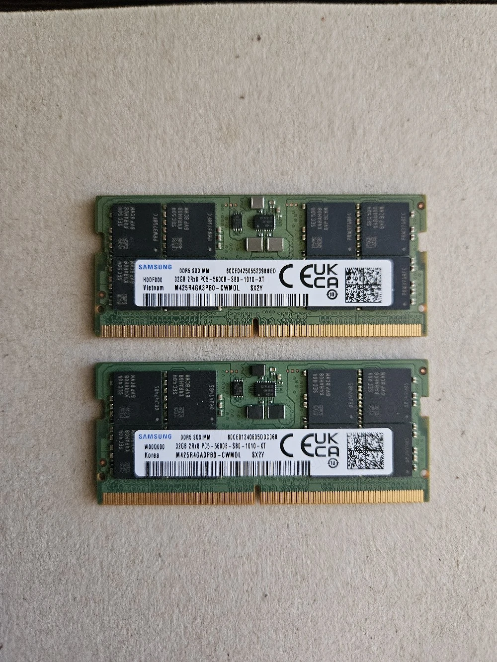 Memorii RAM laptop ddr5 64 gb 