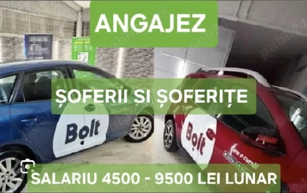 Angajez șoferi 4000 - 9500 ...