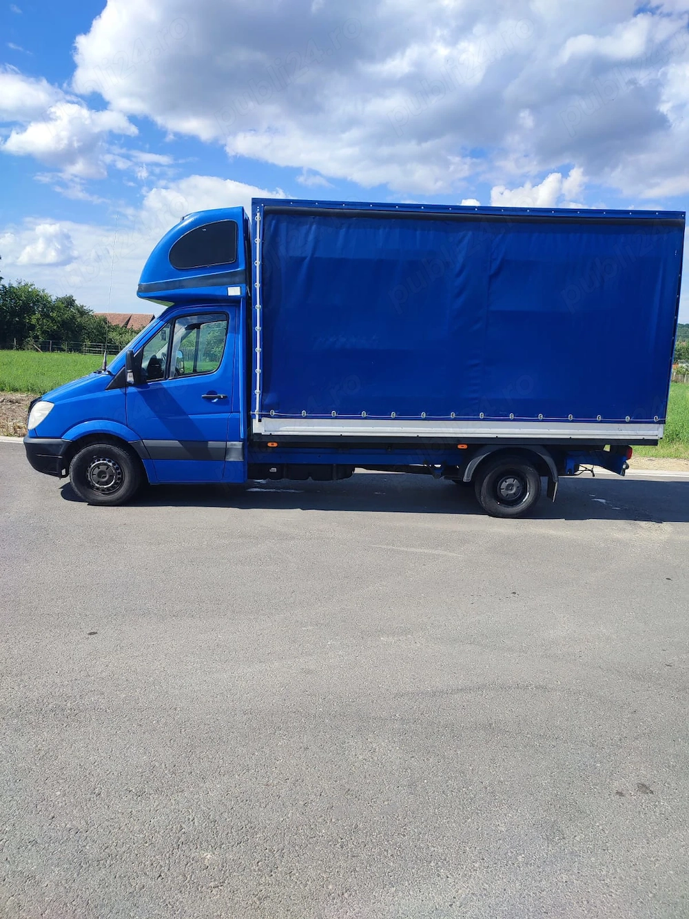 De vanzare Mercedes-Benz Sprinter 316   prelată 8 europaleți   motor înlocuit   TVA deductibil