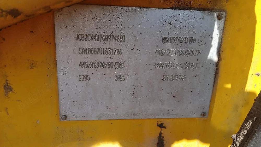 Buldoexcavator JCB 2CX
