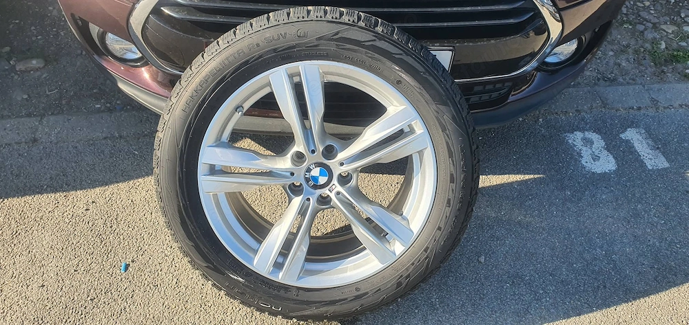 1 SET JANTE ALUMINIU deBmw model M-paket pe 19. cu cauciucuri 255/50/19