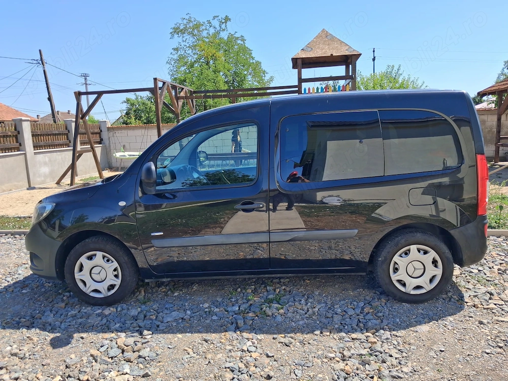 Mercedes-Benz Citan 1.5 CDI, 2015, 110 CP, Euro 5, diesel, 6 trepte, negru.