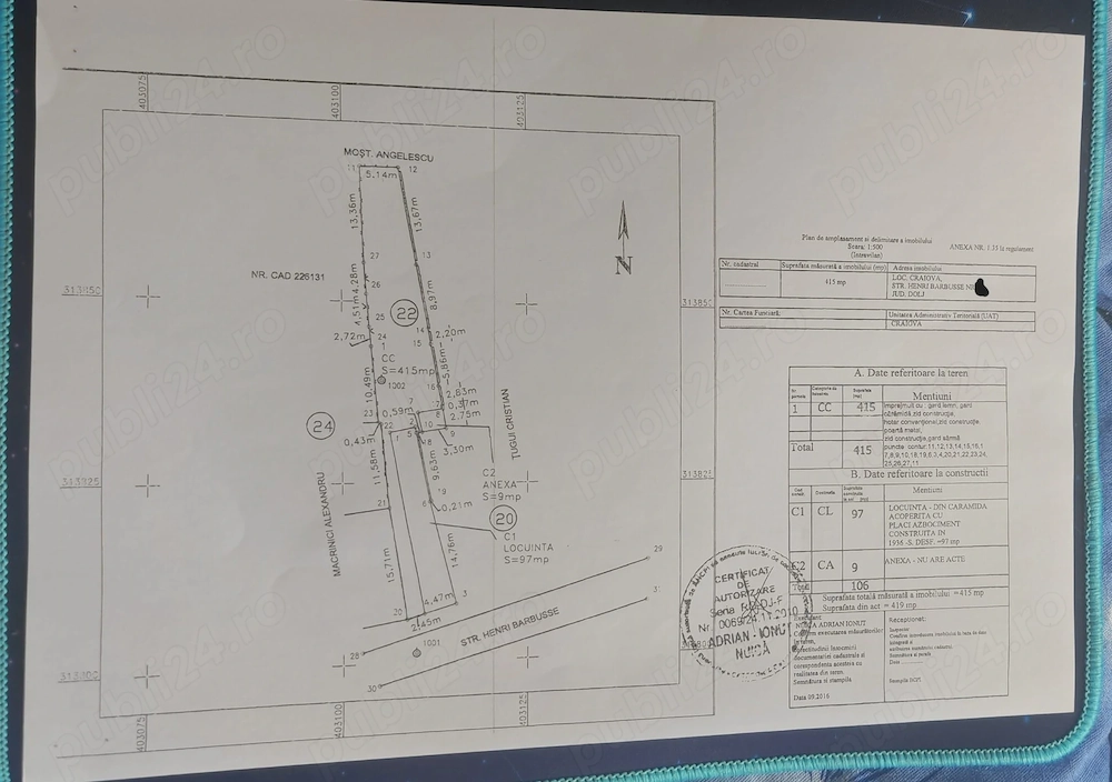 Vand Casa 97 mp construiti, 415 mp teren, Facultatea de Agronomie