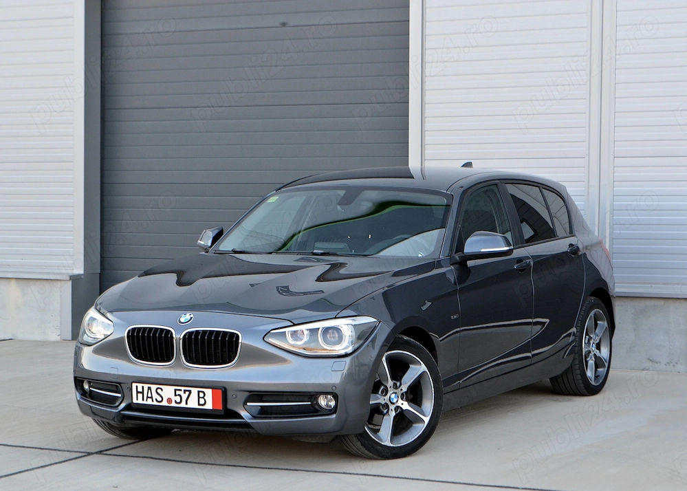 BMW F20 118d 143cp E5 Cutie Automata Faruri Xenon Navy Clima Distributie NOUA