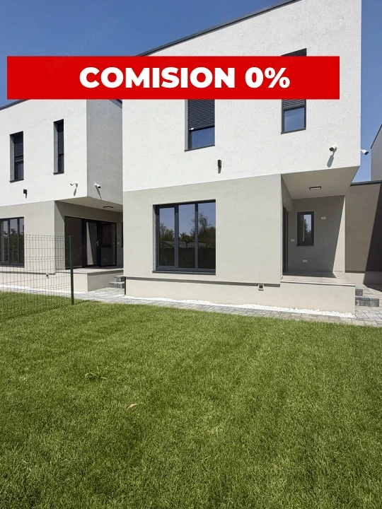 COMISION 0% Duplex individual, 4 camere, 2 bai - la 10 minute de Timisoara