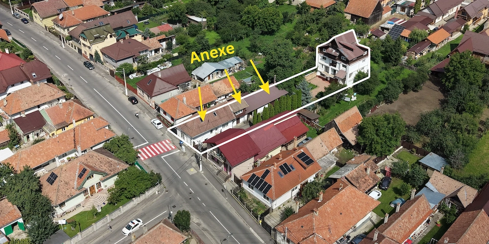 De vanzare proprietate deosebita in Zarnesti, 600 mp utili zona centrala