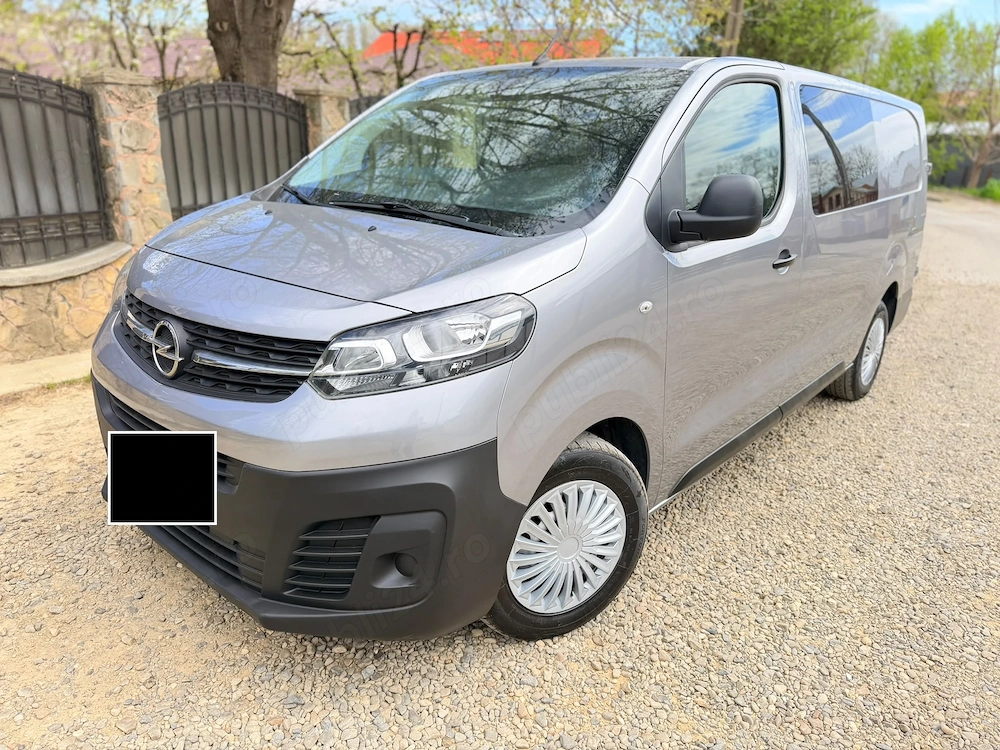 Opel Vivaro C, 2021, 2l 122 cai, 6 locuri + marfa, extra long