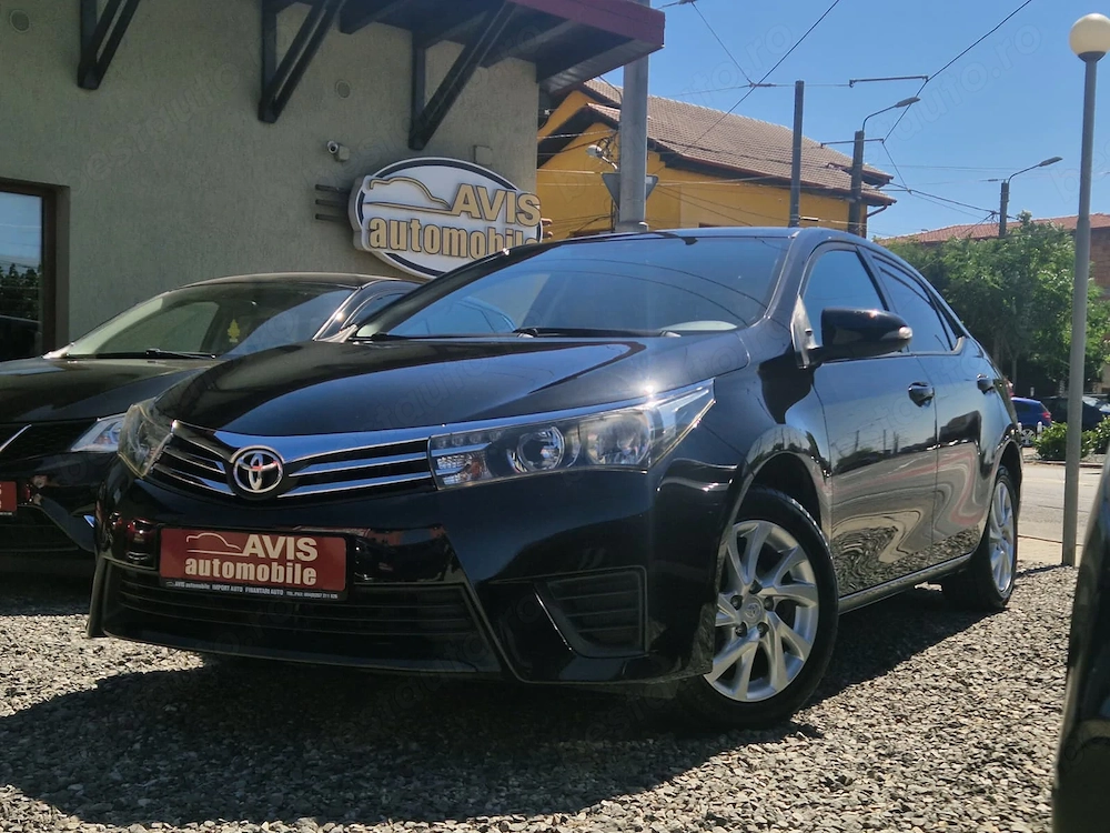 Toyota Corolla 1.33 Dual VVT-i 99 CP 2015 Luna Facelift,Clima,Incalzire scaune,Senzori parcare,Jante