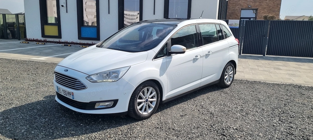 Ford Grand C-Max Titanium Euro6 Panoramic Navigatie4D SoftClose 7 Locuri An Fab.2017