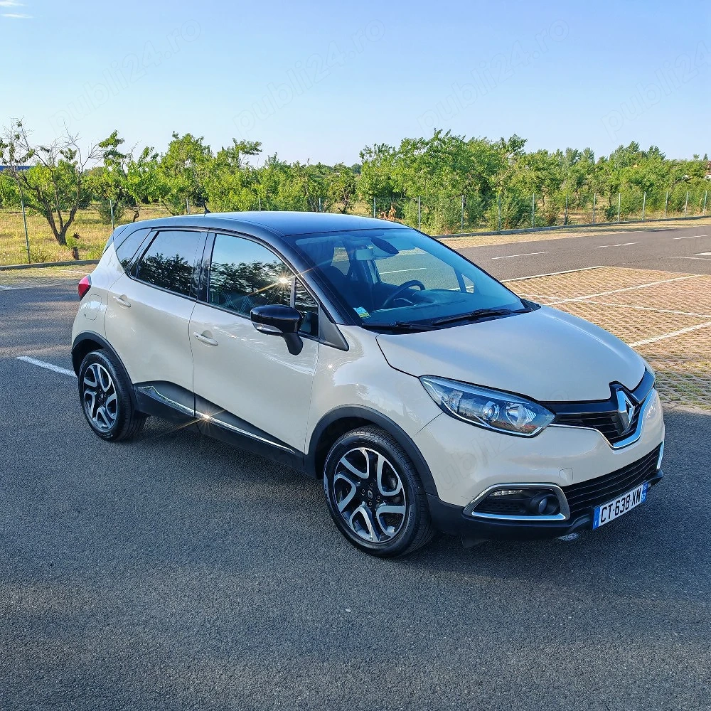 Renault Captur Bicolor 1.5 Diesel 90 CP Distributia schimbata Navi LED Senzori parcare