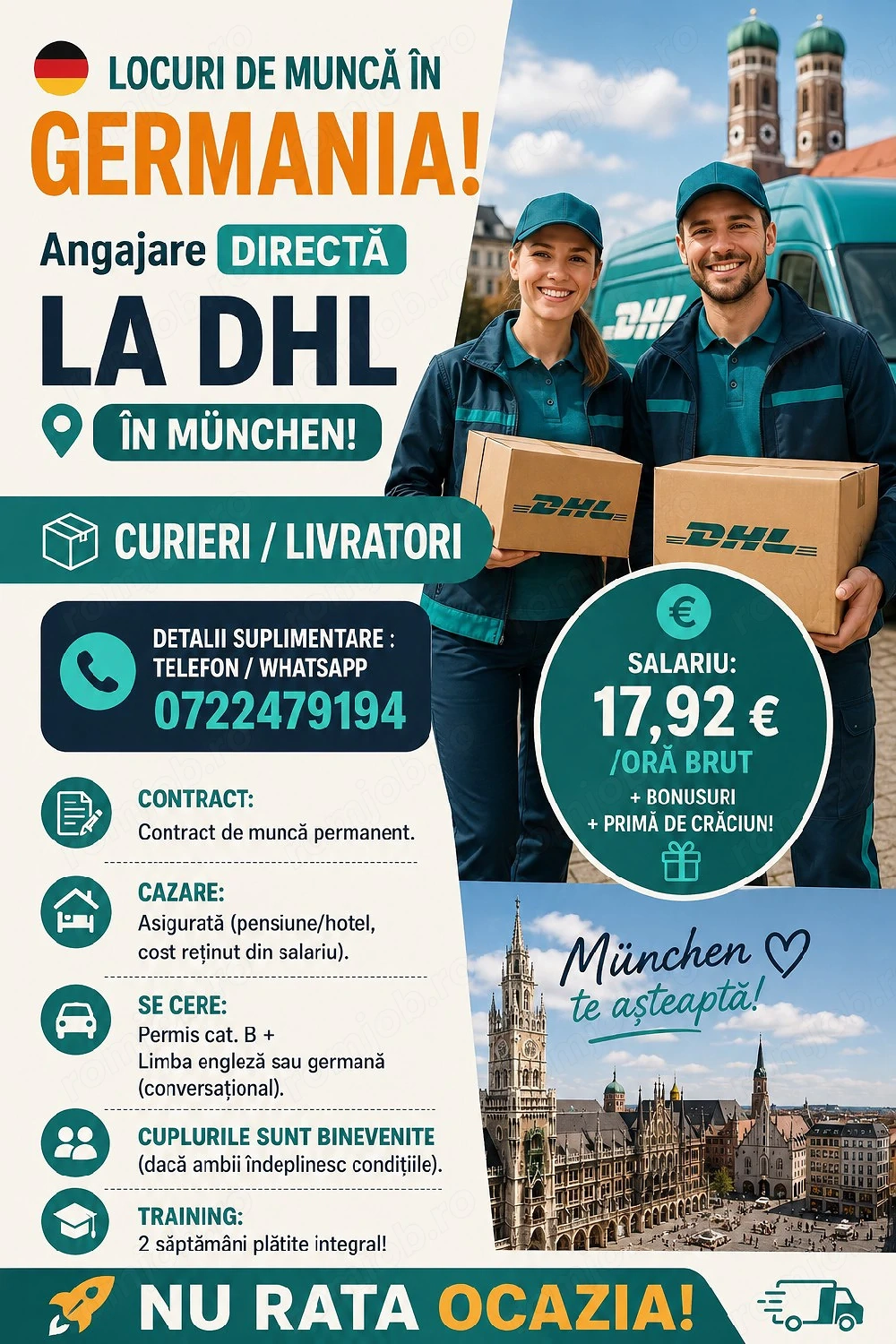Germania - DHL - Curieri !  ! 