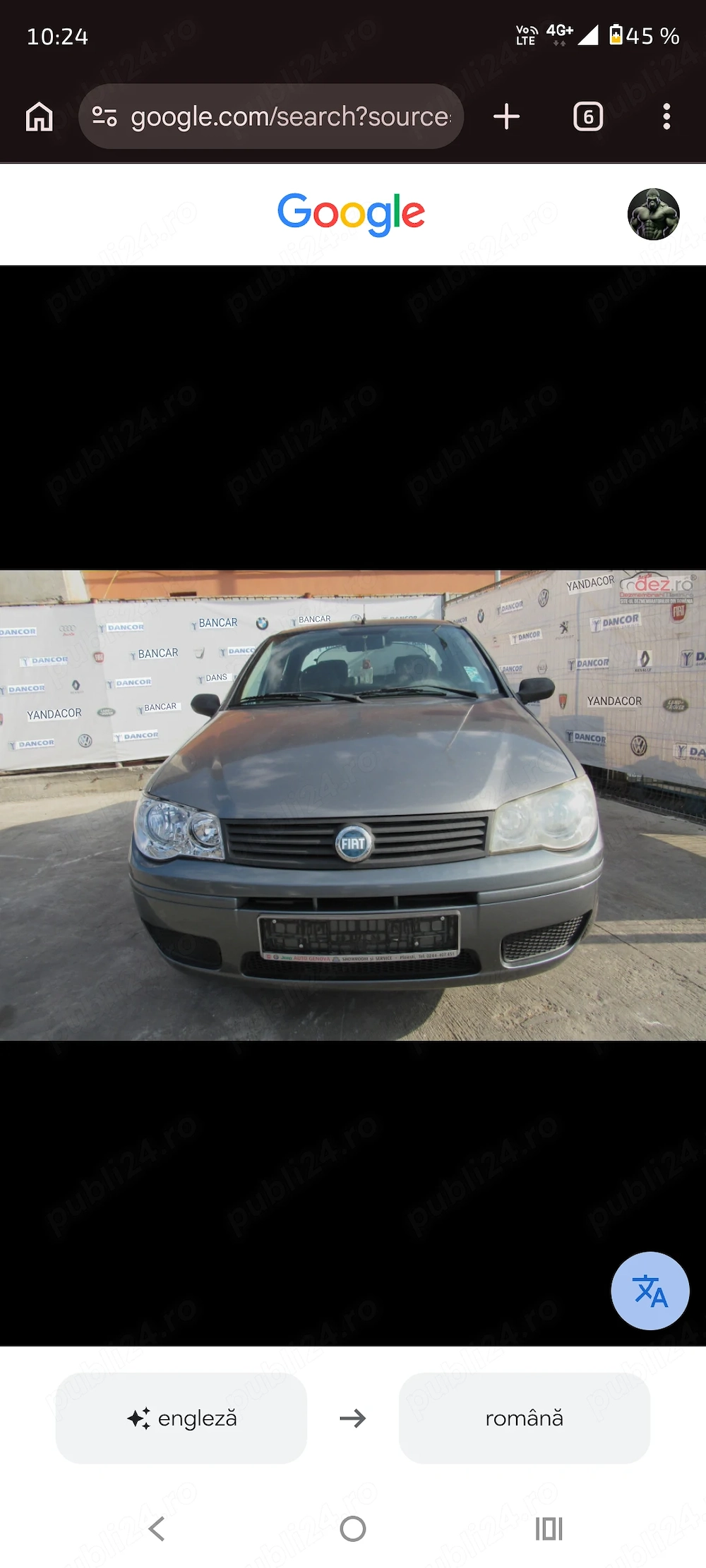 Fiat Albea 2006 | 1.4 Benzină | Aer Condiționat funcțional | Fiscal pe loc   Bună de Programul Rabla