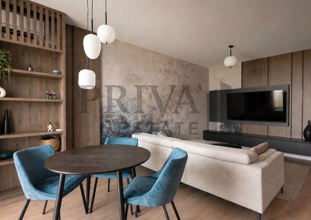 Apartament de lux 2 camere, parcare subterana, Nord One Botanic