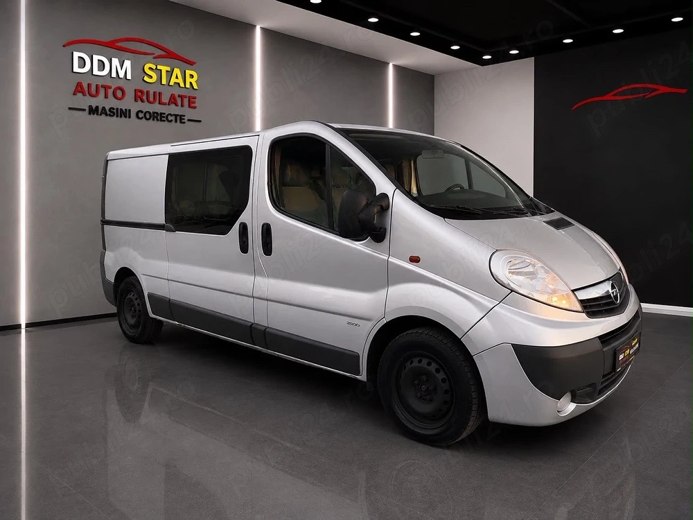 Opel Vivaro Lung 6 locuri+marfa rate fixe avans zero