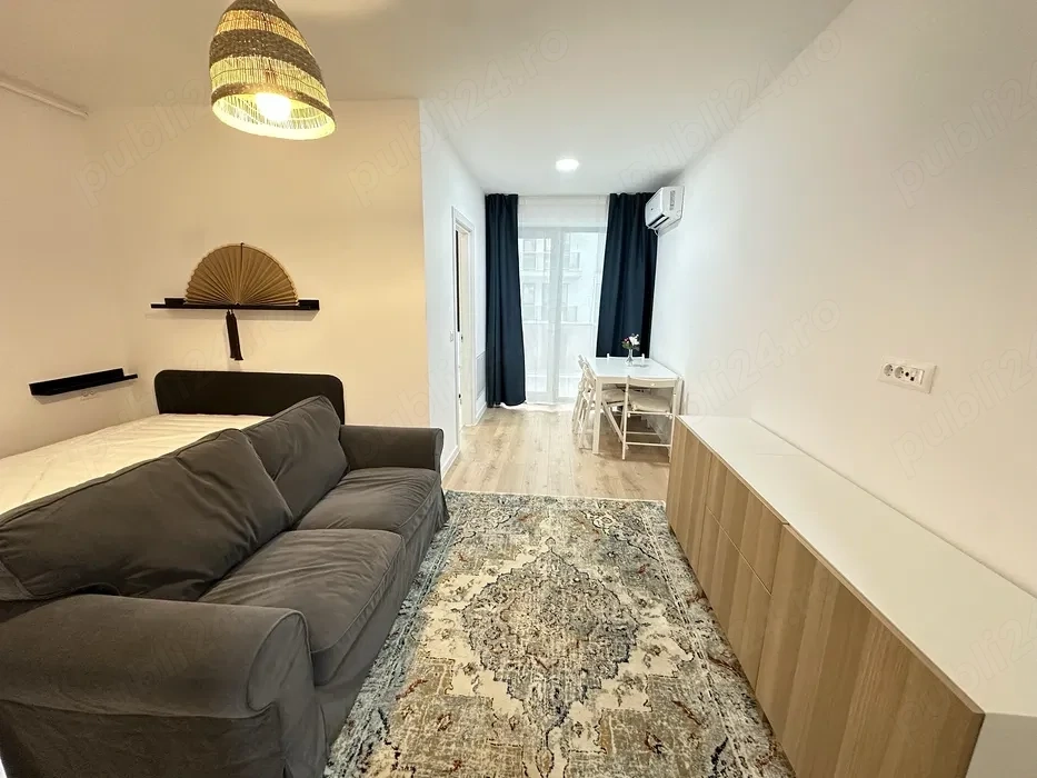 garsoniera HILS TITANIUM-centrala proprie-parcare proprie-metrou 5 minute