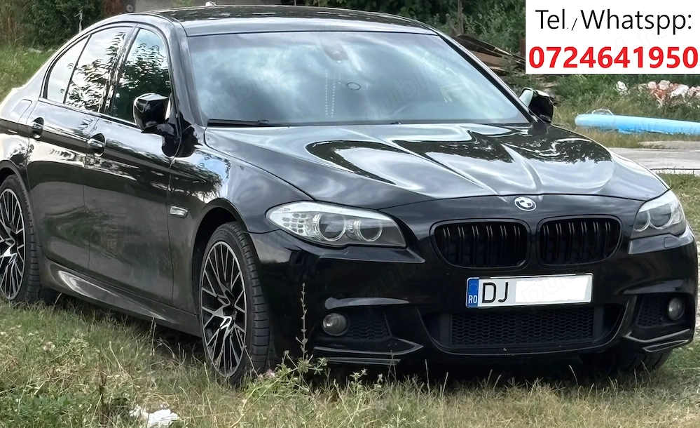 BMW 525D F10, an 2012, Euro 5, AC-dublu climatronic fata + spate, cutie  viteza automata, pachet   M