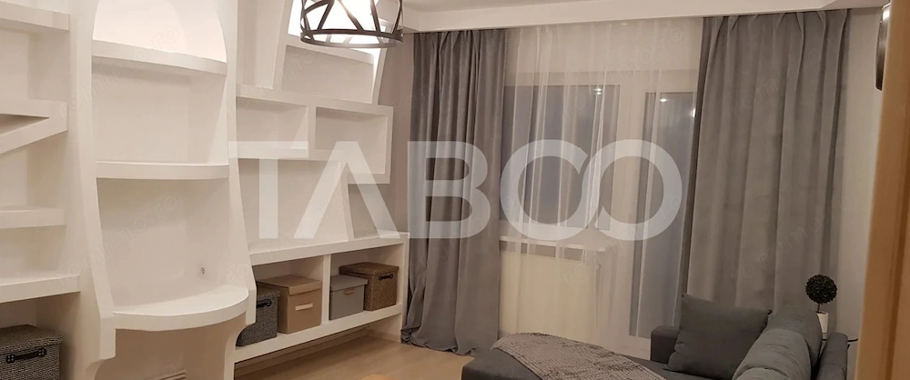 Apartament decomandat mobilat utilat 3 camere 76 mpu balcon 4 mp