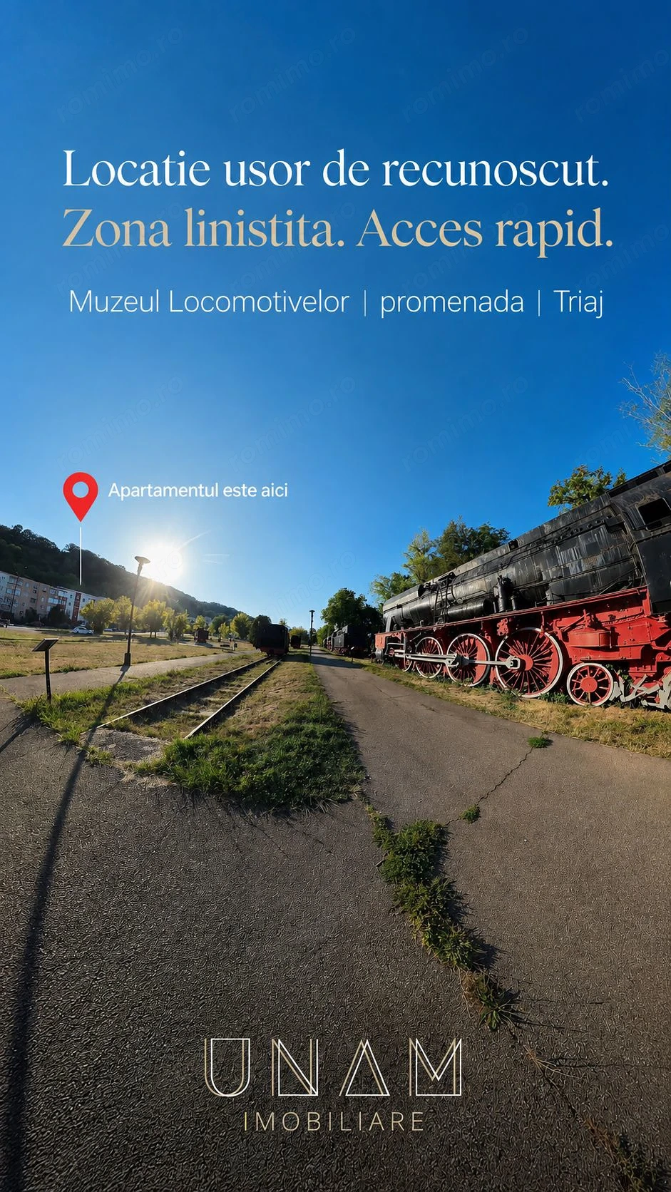2 camere decomandate | Etaj1 | 55 mp | Triaj - Muzeul Locomotivelor | Resita
