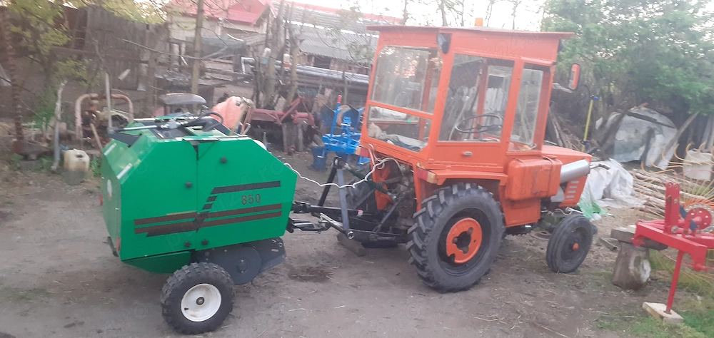 Vind dfh yto 180 cu plug freză cositoare rotativă în  stare  bună funcționare  sau schimbsau schimb 