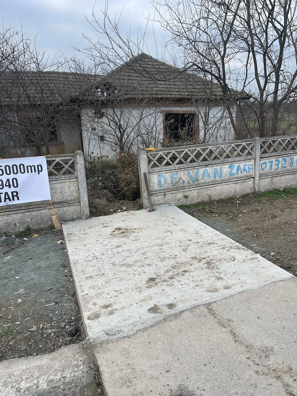 Teren de vânzare   Comuna Stupina