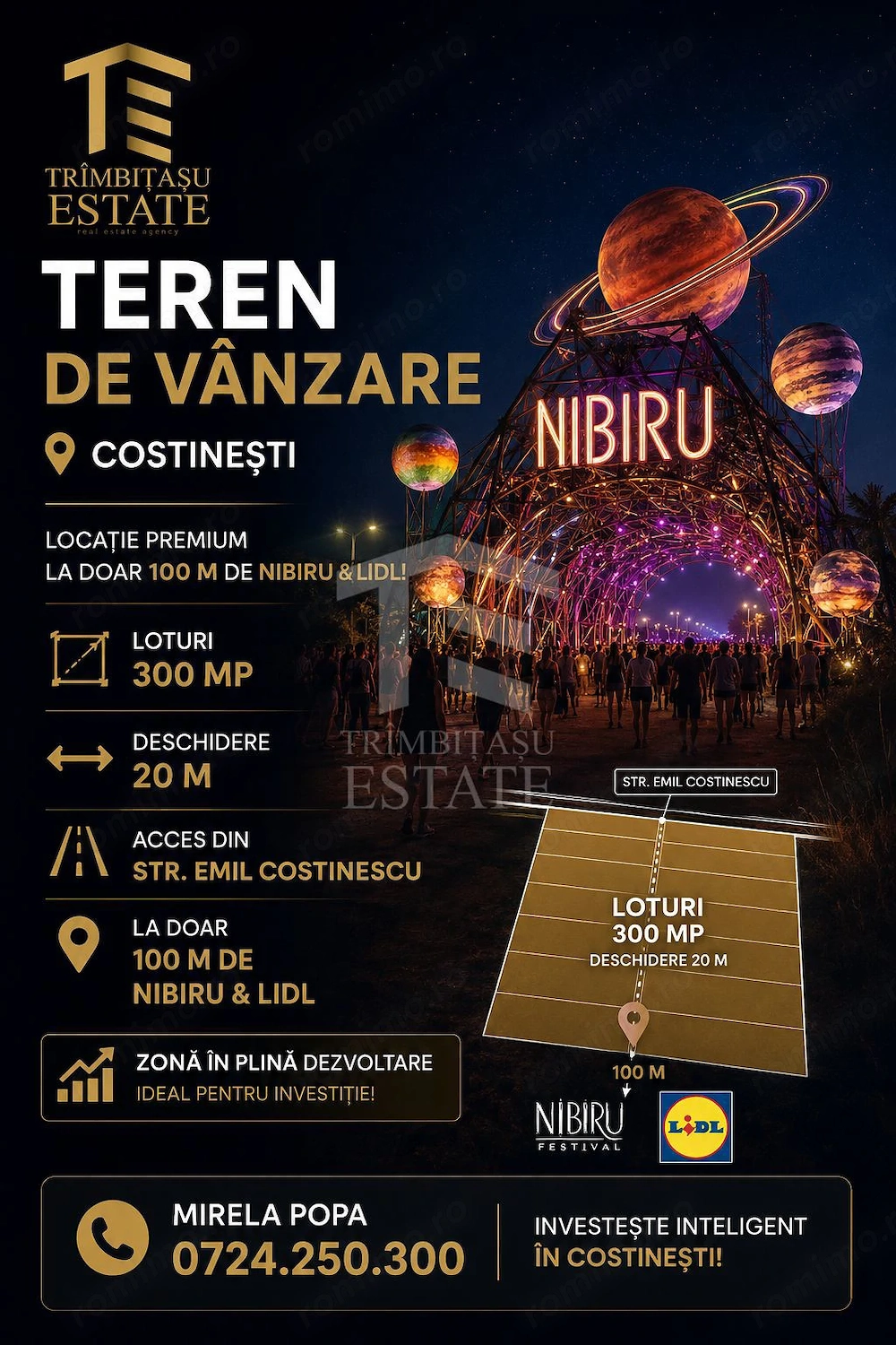 TEREN INTRAVILAN | 300 MP | NIBIRU