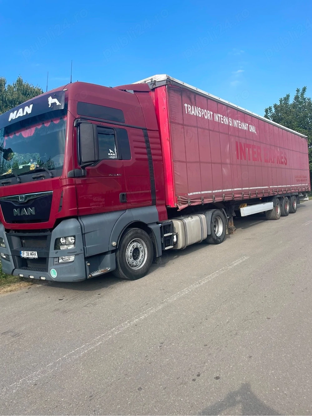 MAN TGX Euro 6 2015 + Krone Mega 2012 | Ansamblu 16.500   | Se vând și separat