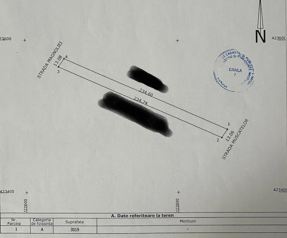     Teren intravilan de vânzare în Cazasu, Brăila 