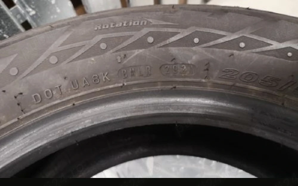 Vând set 4 cauciucuri 205/55/16 Nexen Winguard SnowG.